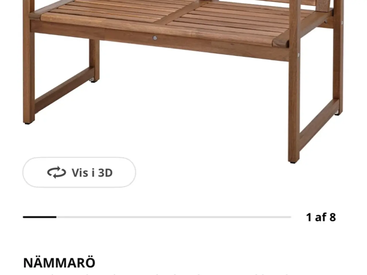 Billede 3 - Havemøbelsæt fra ikea