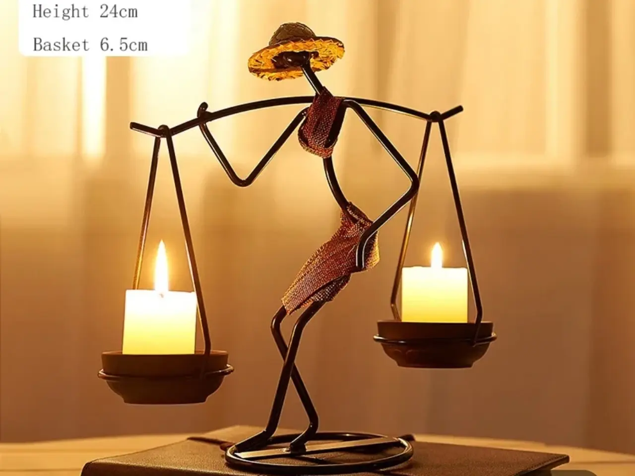 Billede 3 - Lysestage Figur 