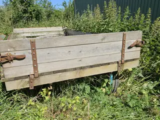 4-hjulet Gummivogn med gode dæk