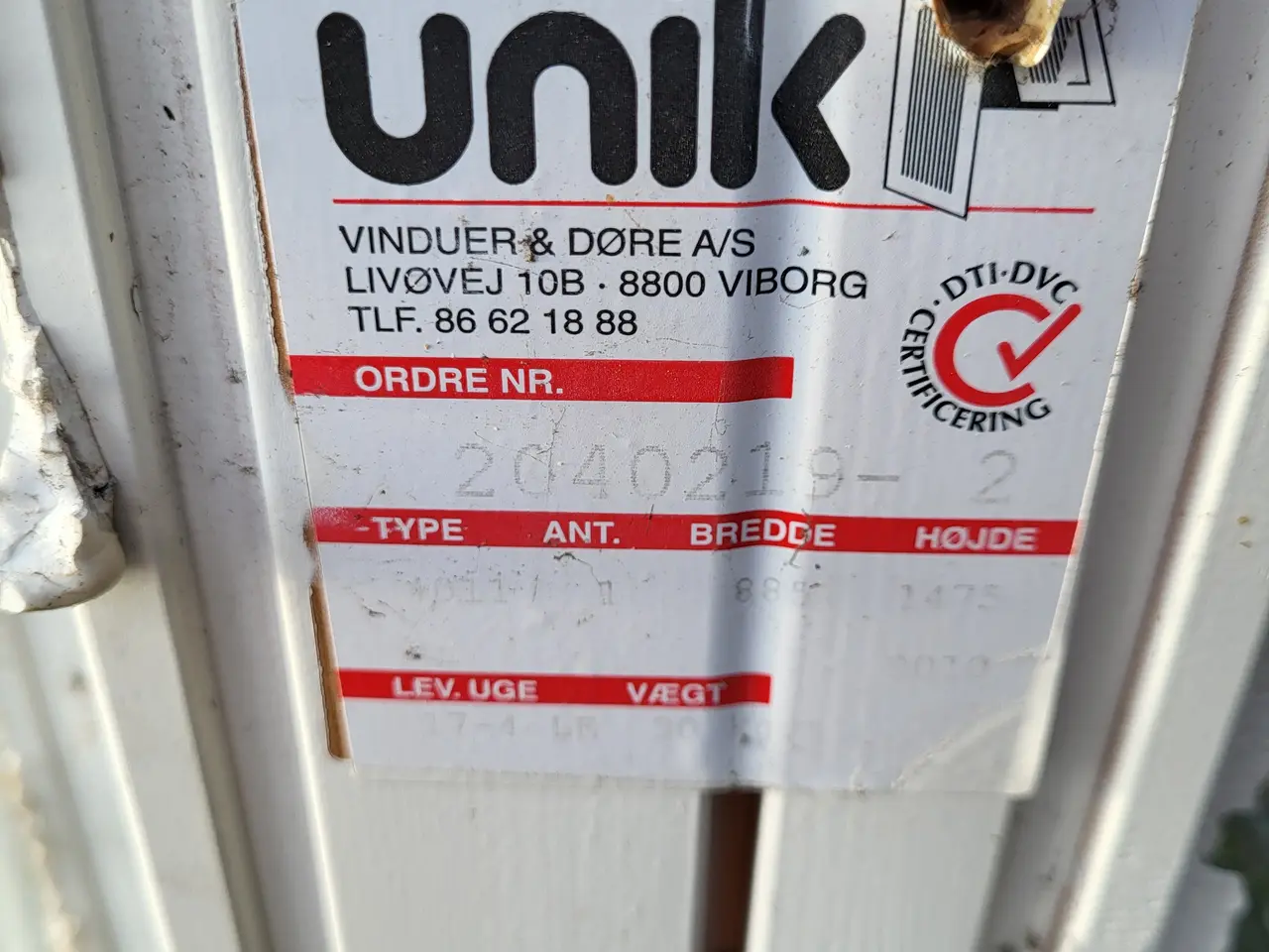 Billede 3 - 4 vinduer og 1 terasse dør