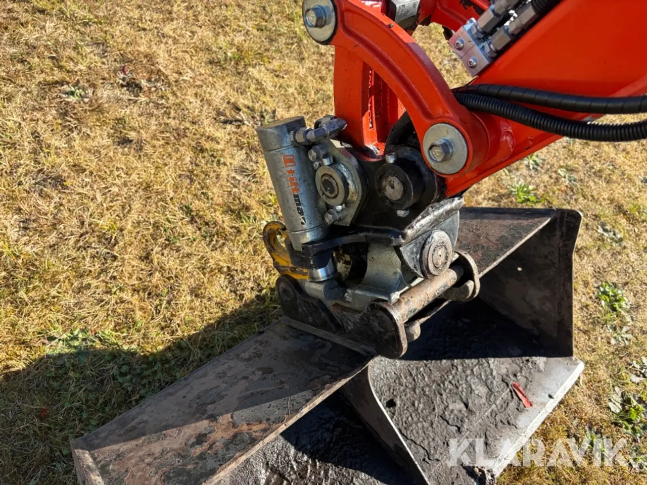 Billede 10 - Gravemaskine Kubota KX019-4 med tilt og centralsmørring