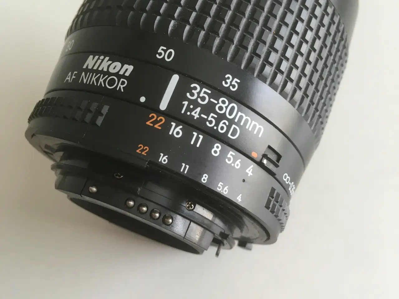 Billede 2 - nikon af nikor 35 - 80  Zoom lens objektiv optik