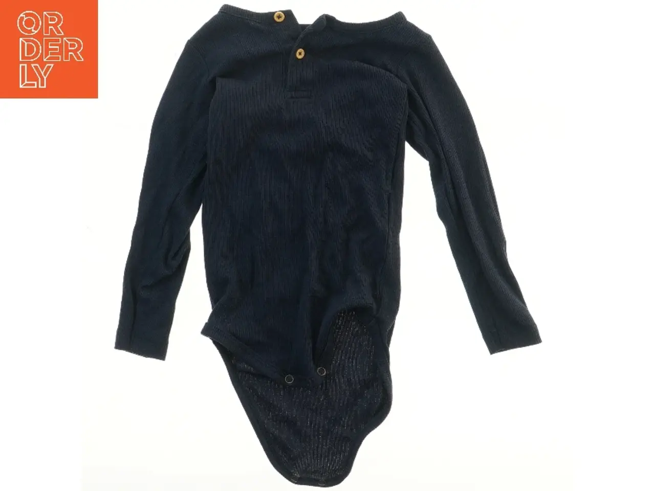 Billede 1 - Langærmet bodystocking med knapper fra Name It (str. 92)