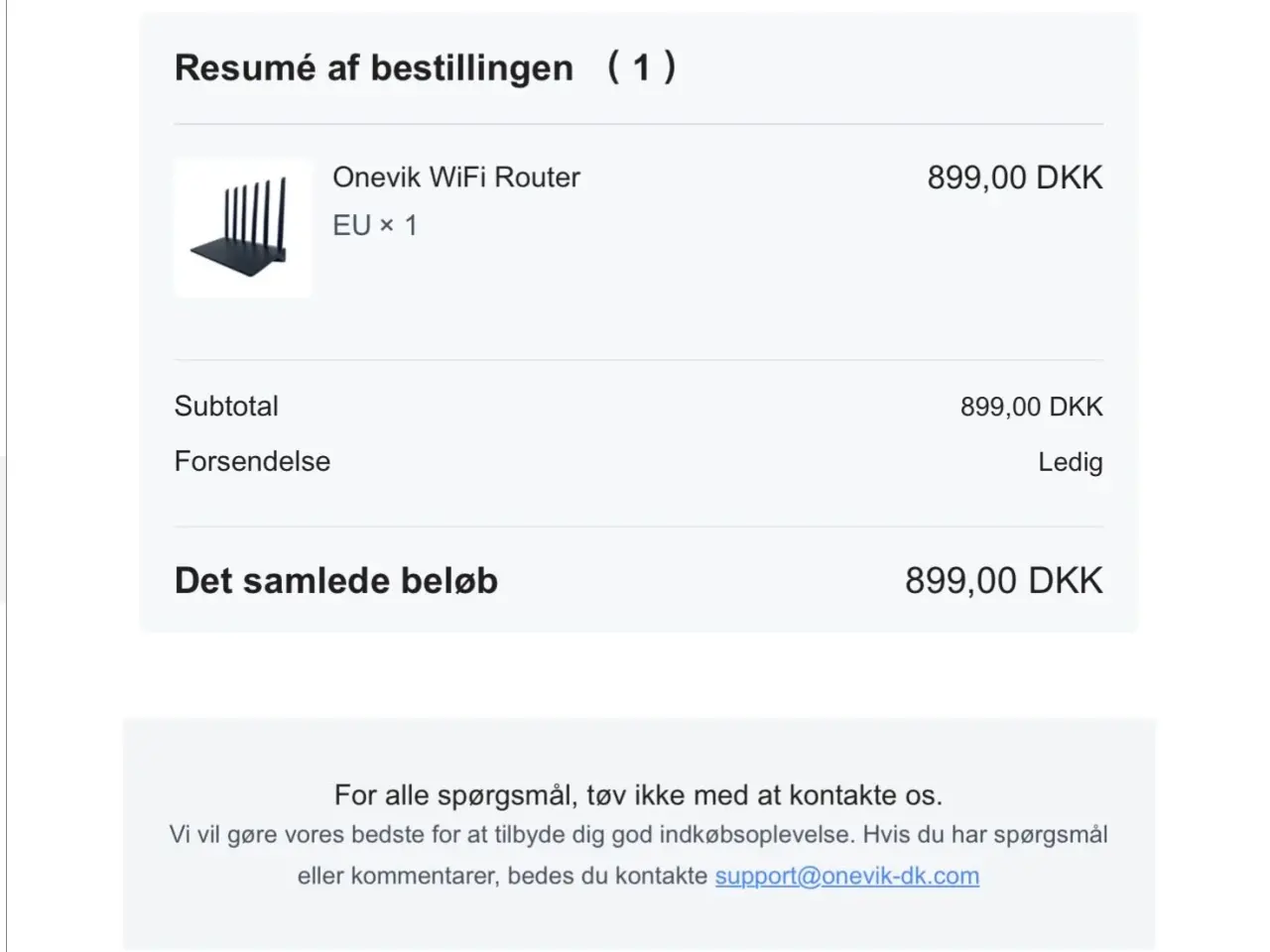 Billede 1 - Onevil router