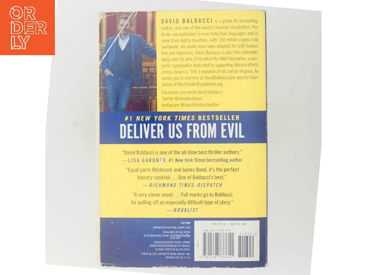 Billede 3 - Deliver Us from Evil af David Baldacci (Bog)