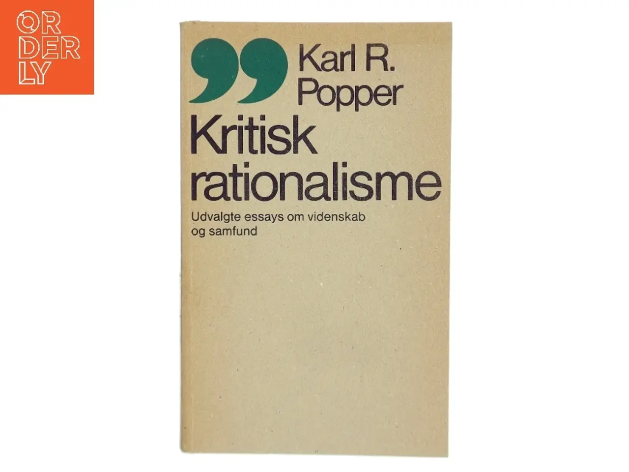 Billede 1 - Kritisk rationalisme af Karl R. Popper (Bog)