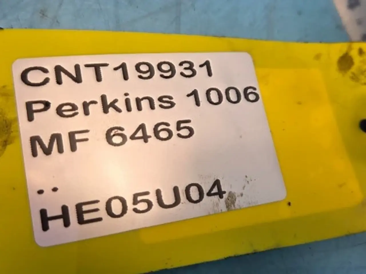 Billede 4 - Perkins 1006 Rør 4225030M1