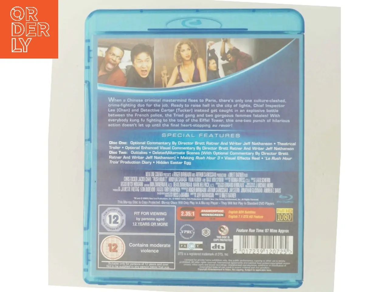Billede 3 - Rush Hour 3 med Chris Tucker (DVD)