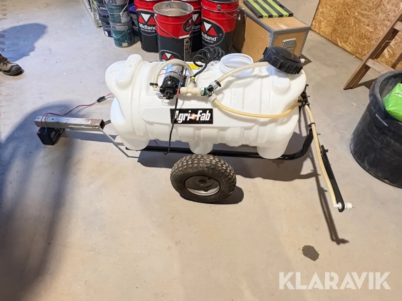 Billede 6 - Sprøjtemaskine til ATV 95L Agrifab