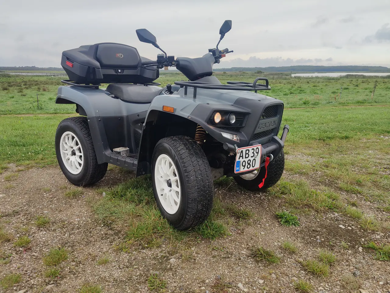 Billede 1 - Flot Cectek Gladiator 500 4x4 ATV på bilplader