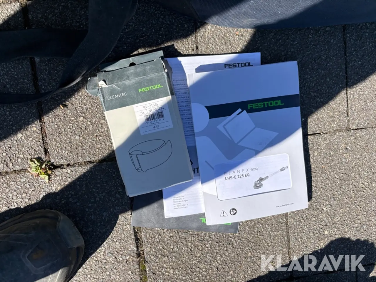 Billede 7 - Langhalssliber og afretter Festool og Stanley LHS-E 225 EQ