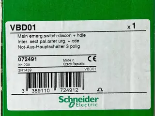 Schneider Electric VBD01 TeSys Vario 3‑Pole 20A