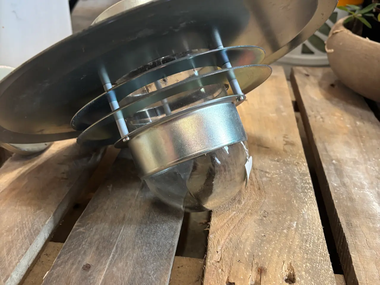 Billede 1 - Udendørslampe. F.eks. til hen over døren