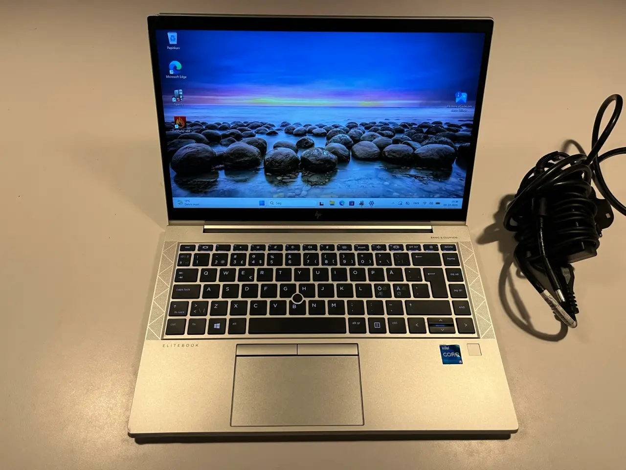 Billede 1 - HP EliteBook 840 G7 14" I5 / 8GB / 256GB SSD / Win