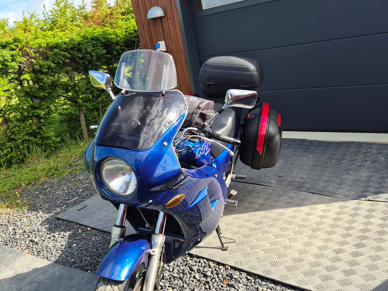 Billede 2 - Flot Honda ntv 650 med kardan og fuldt taskesæt