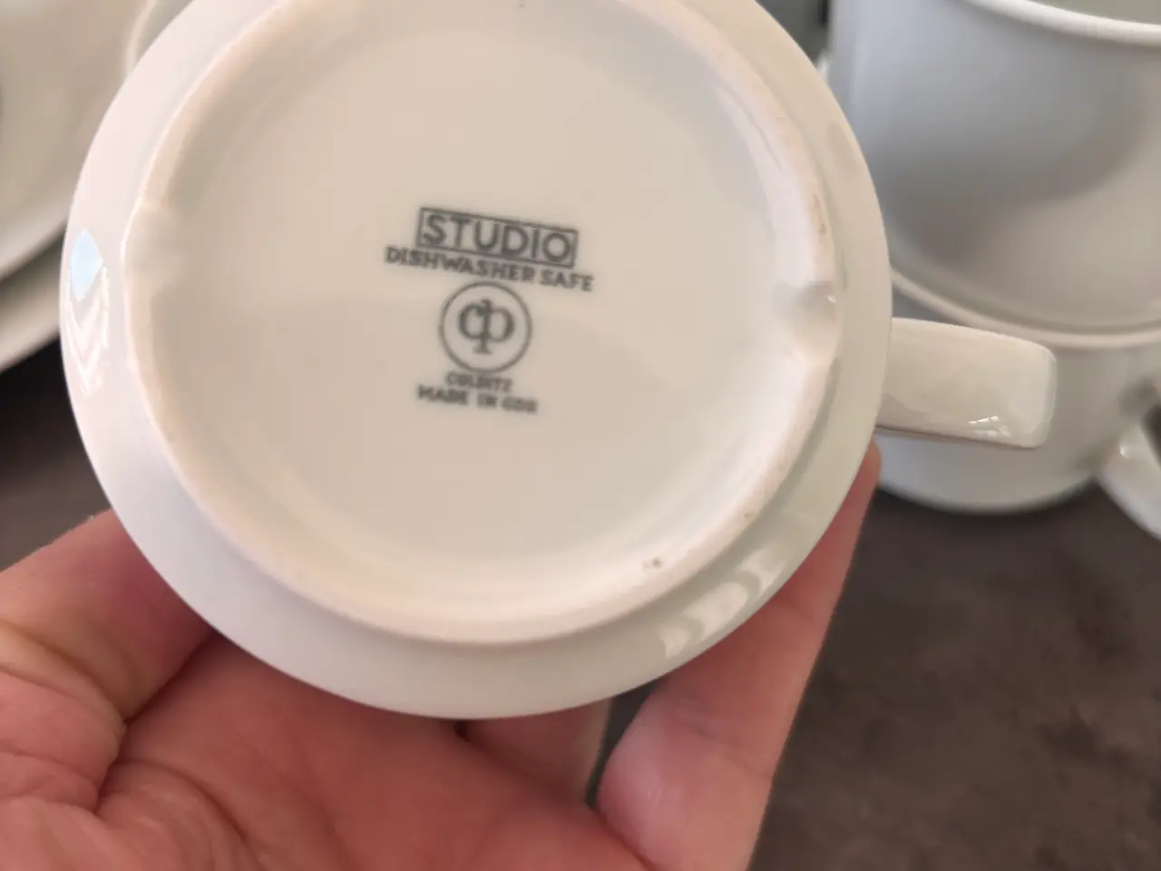 Billede 3 - Studio hvid kaffestel