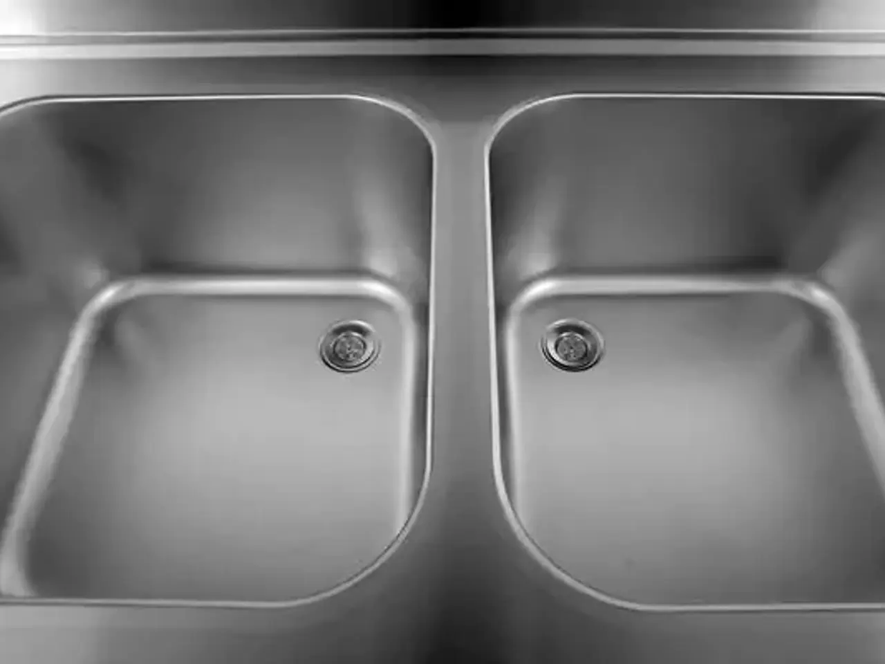 Billede 3 - Stålbord med dobbelt vask – B2000 x D700 x H850 mm