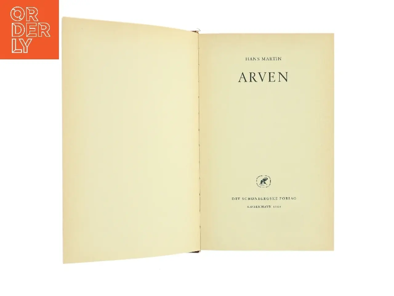 Billede 2 - Antik bog, fin ryg. Arven af Hans Martin (Bog)