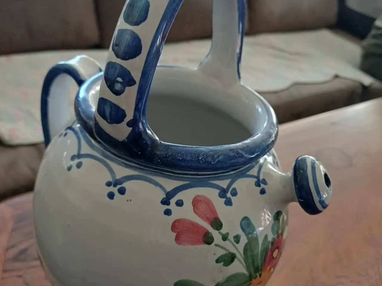 Billede 3 - Italiensk blomse vase/kande