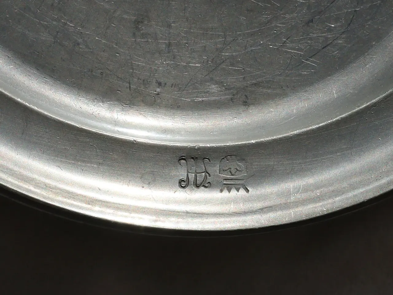 Billede 2 - Tin tallerken / fad