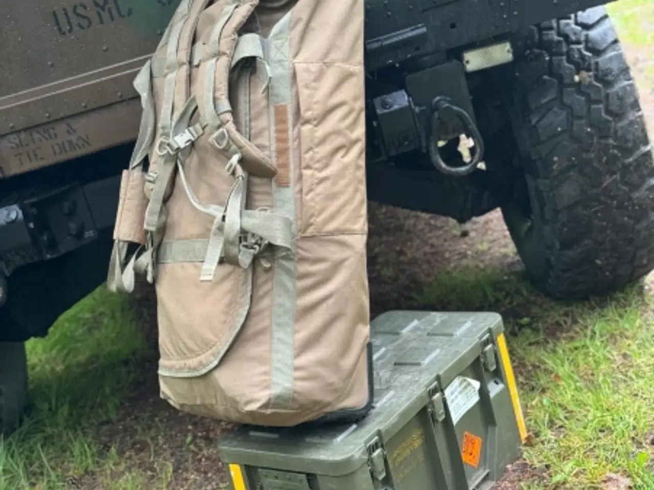 Billede 2 - Udstyrstaske M/17 trolley