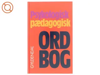 Psykologisk-pædagogisk ordbog (Bog)