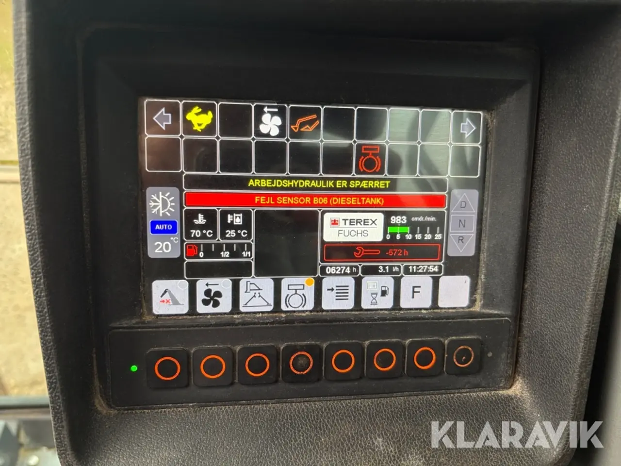 Billede 10 - Materialehåndteringsmaskine Terex Fuchs MHL 250