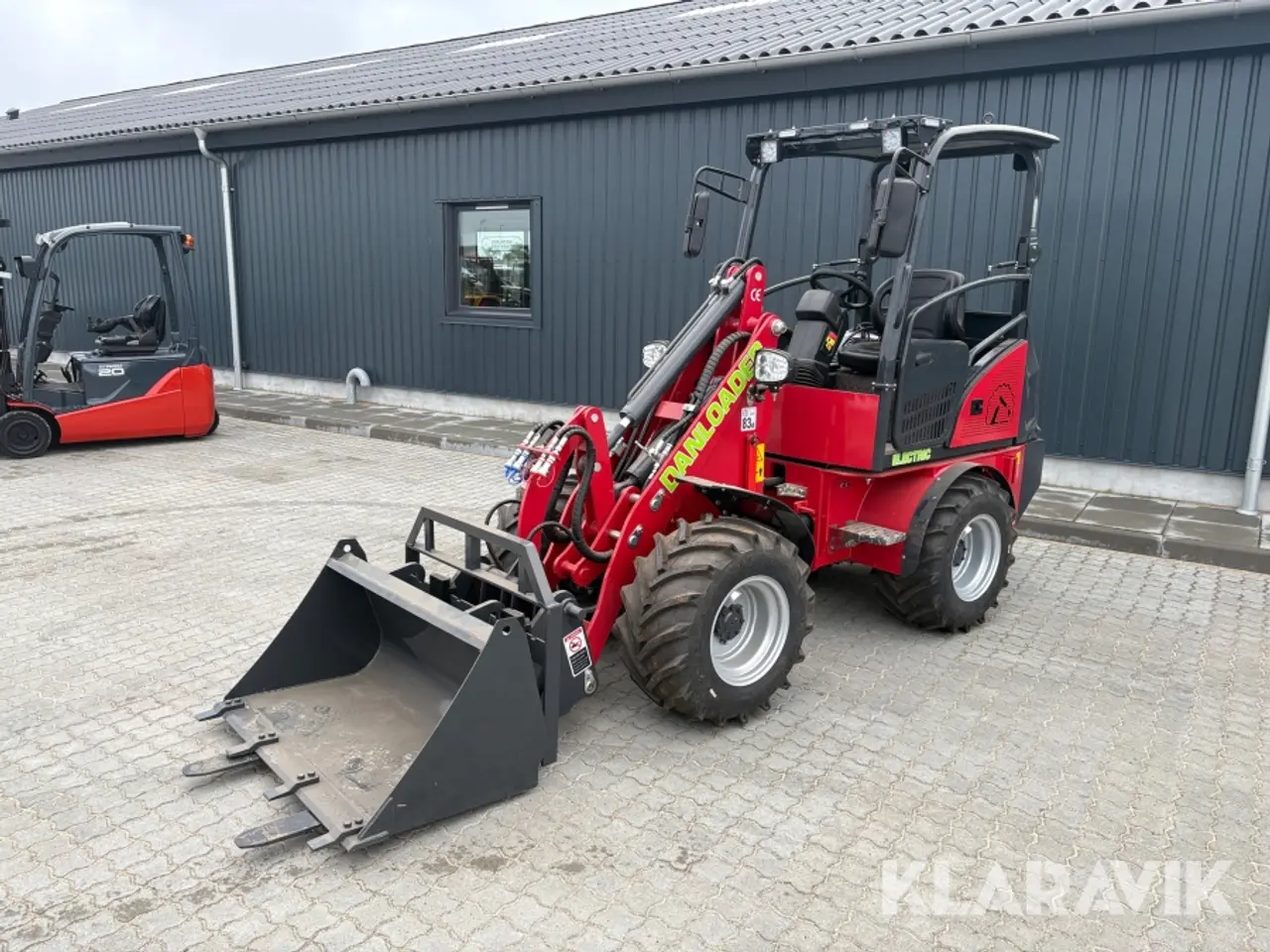 Billede 1 - Minilæsser Danloader 1015 + tilbehør
