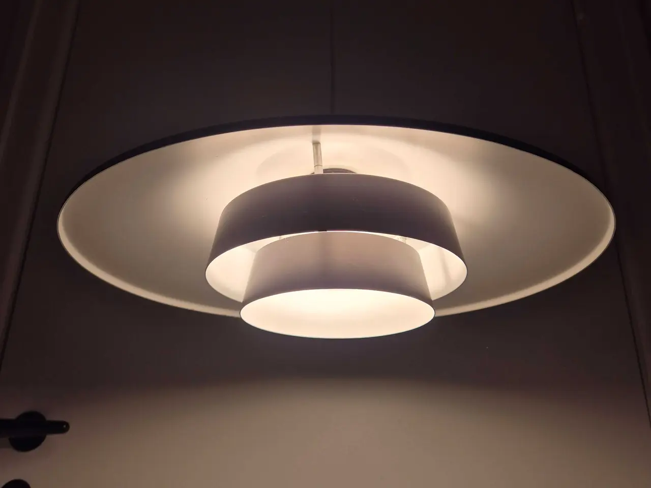 Billede 8 - Brun retrolampe fra danske Superlight 