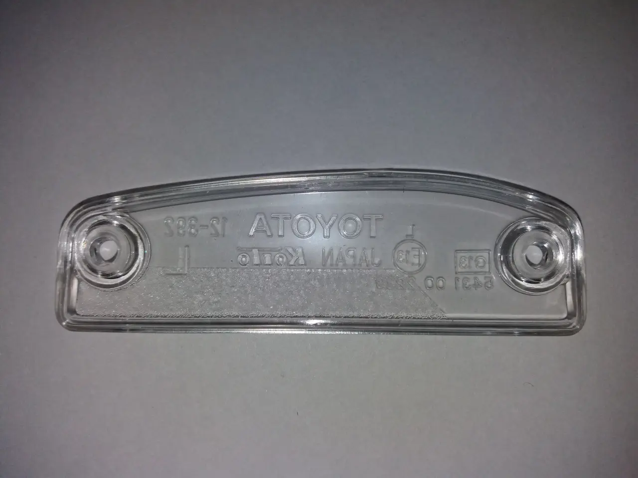Billede 3 - Nummerpladelygte - Glas  Toyota Corolla