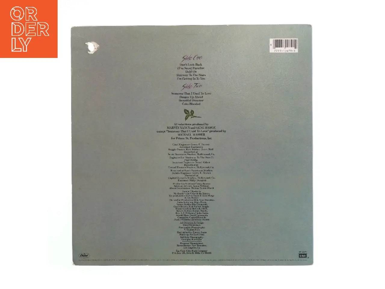 Billede 2 - Natalie Cole Don't Look Back LP (str. Ø. 30 cm)