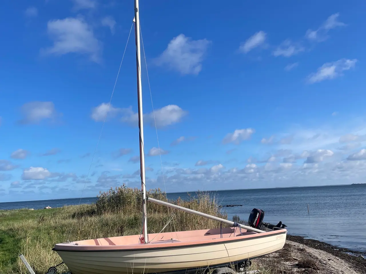 Billede 4 - Rügen sejljolle, motor og bådtrailer