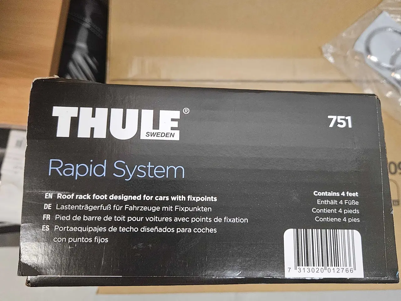 Billede 2 - Thule 751 fodsæt