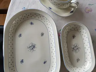 Charmerende og unikt retro spisestel (ca. 1925) –