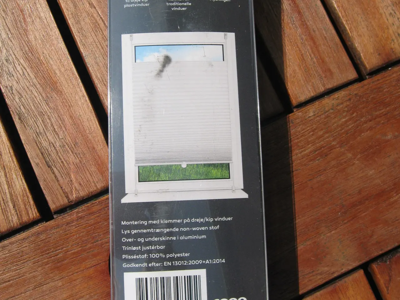 Billede 2 - Plissegardin B120xH130