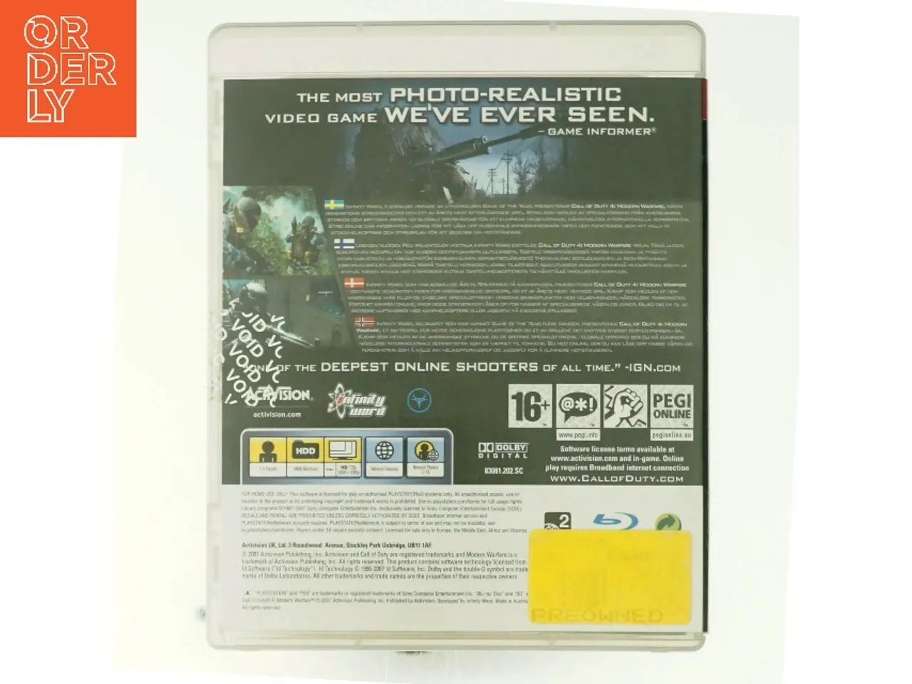 Billede 3 - Call of duty 4, modern warfare fra ps3