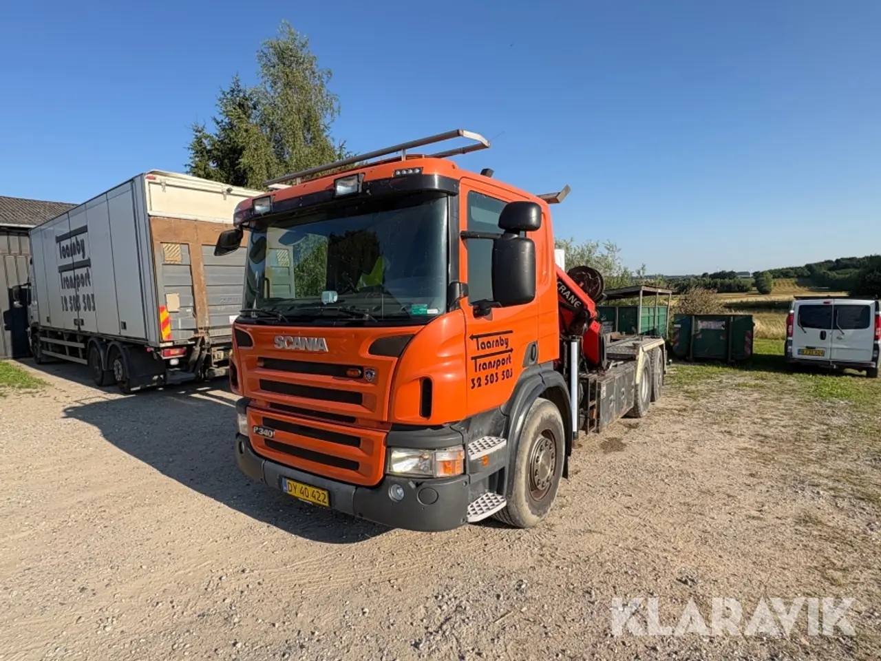 Billede 1 - Lastbil Scania P340 Palfinger PK16502 kran