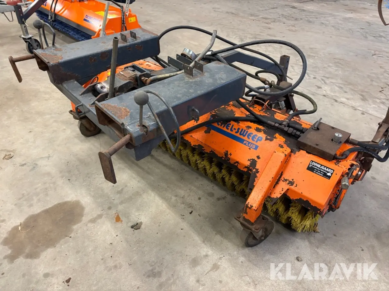 Billede 3 - Hydraulisk kost Tuchel Plus 560 200, svingbar, til pallegafler