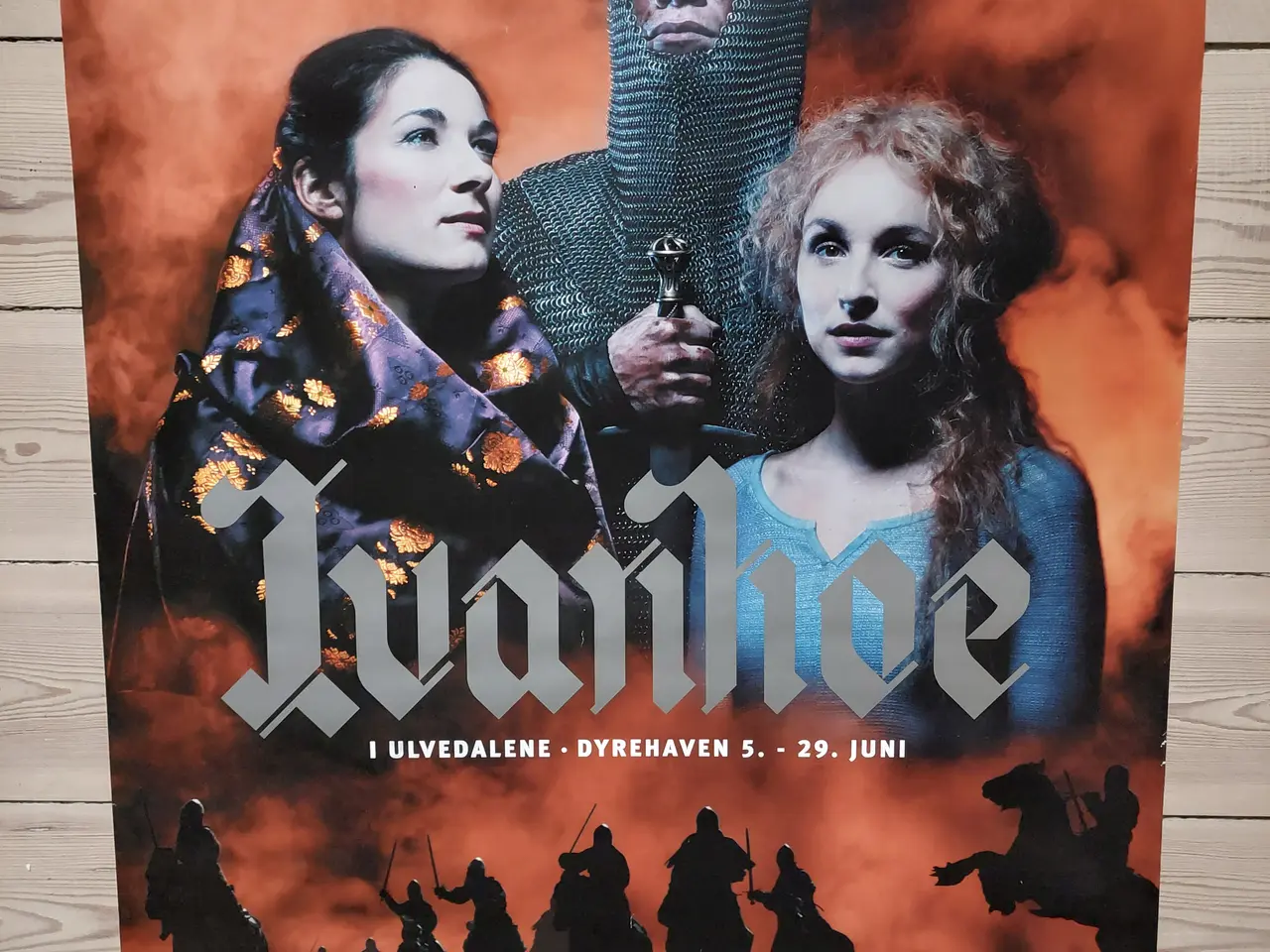 Billede 2 - Original Ivanhoe teaterplakat (1996)