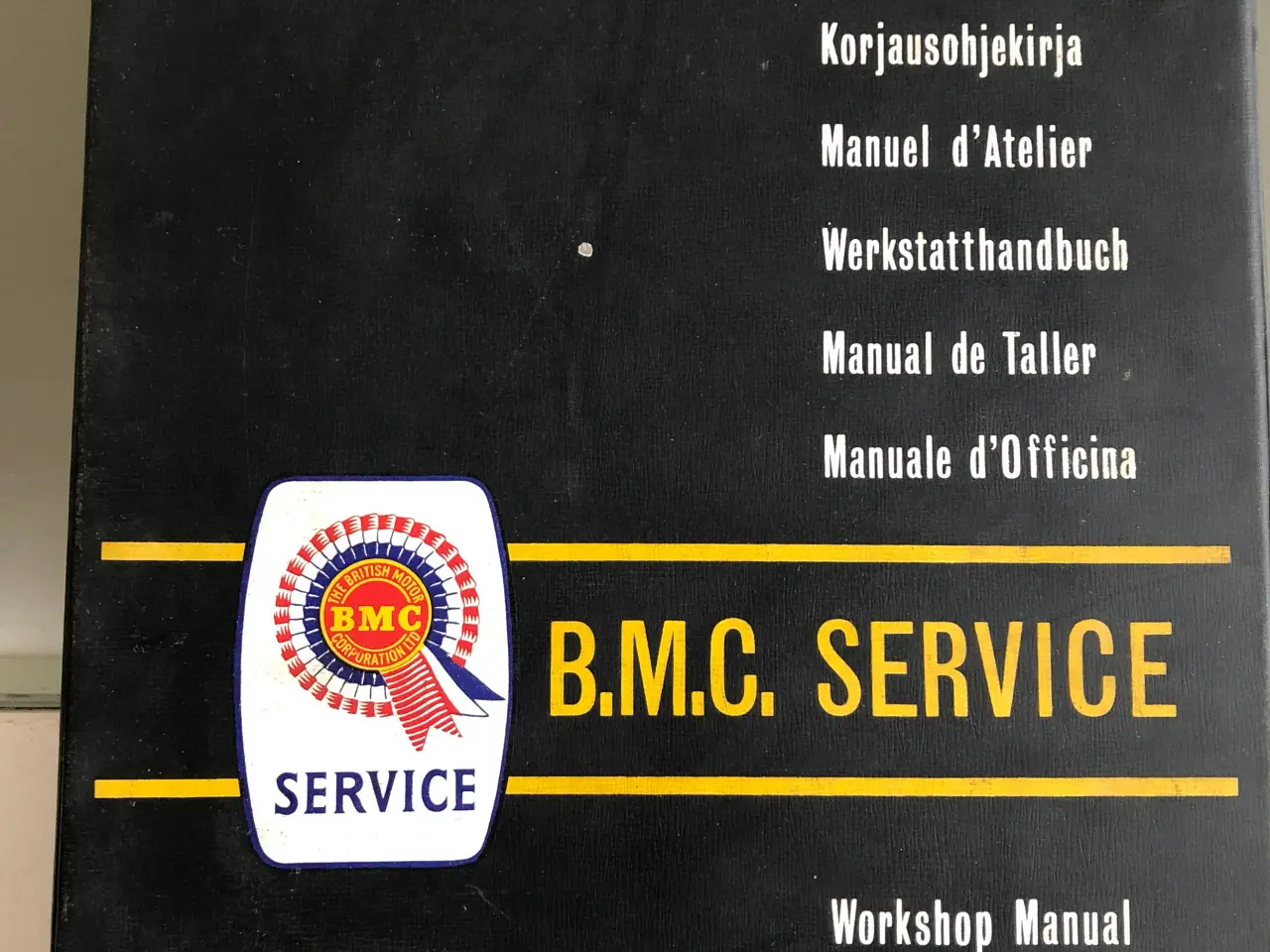 Billede 1 - MINI / BMC Værkstedshåndbog 