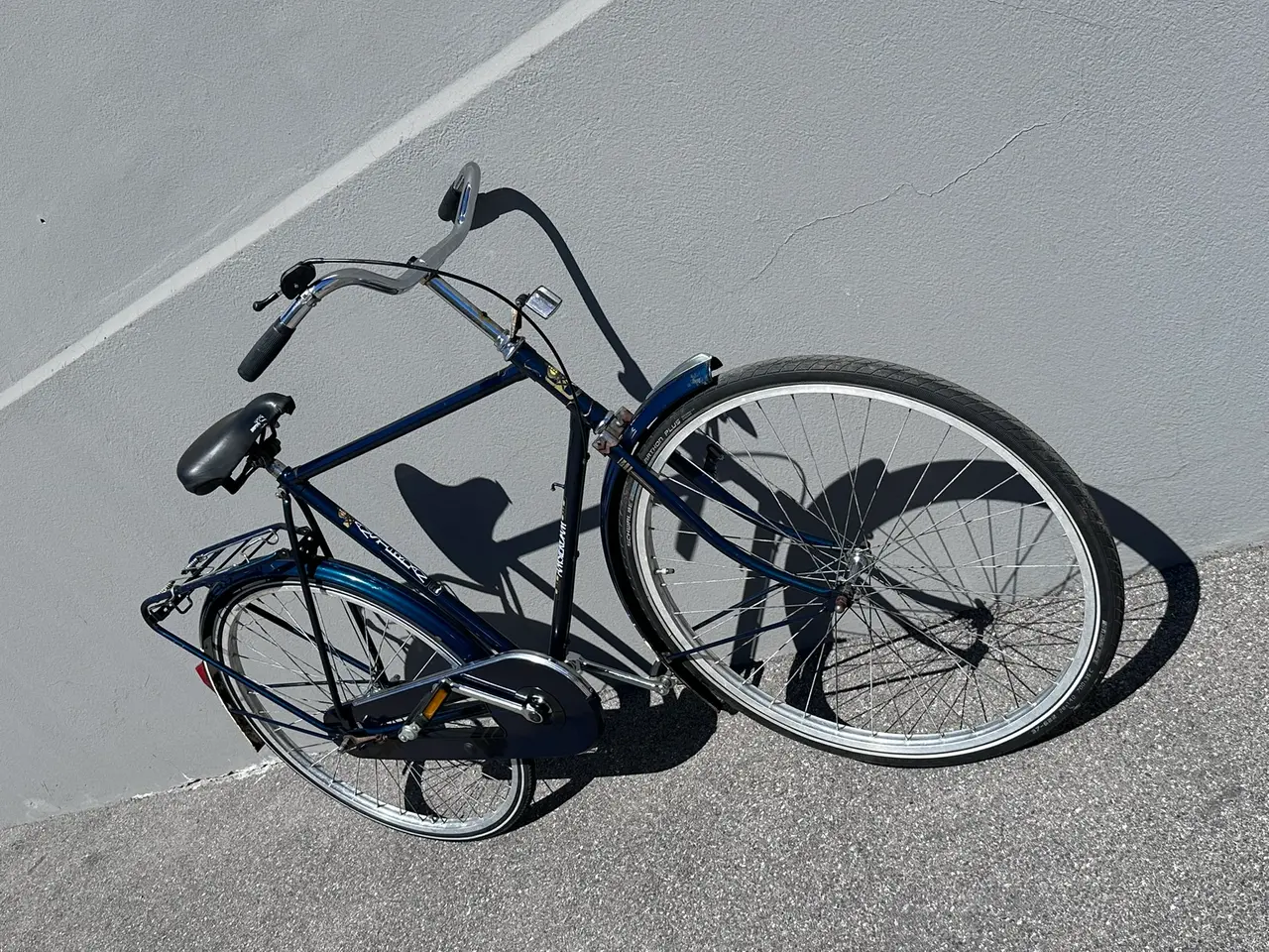 Billede 2 - Mørkeblå Amsterdam retro herrecykel