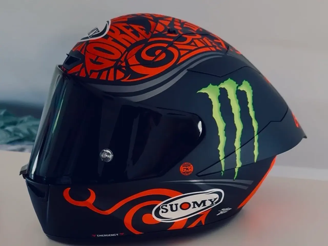 Billede 5 - Suomy S1-XR GP Bagnaia Monster Replica 2024 – ny –