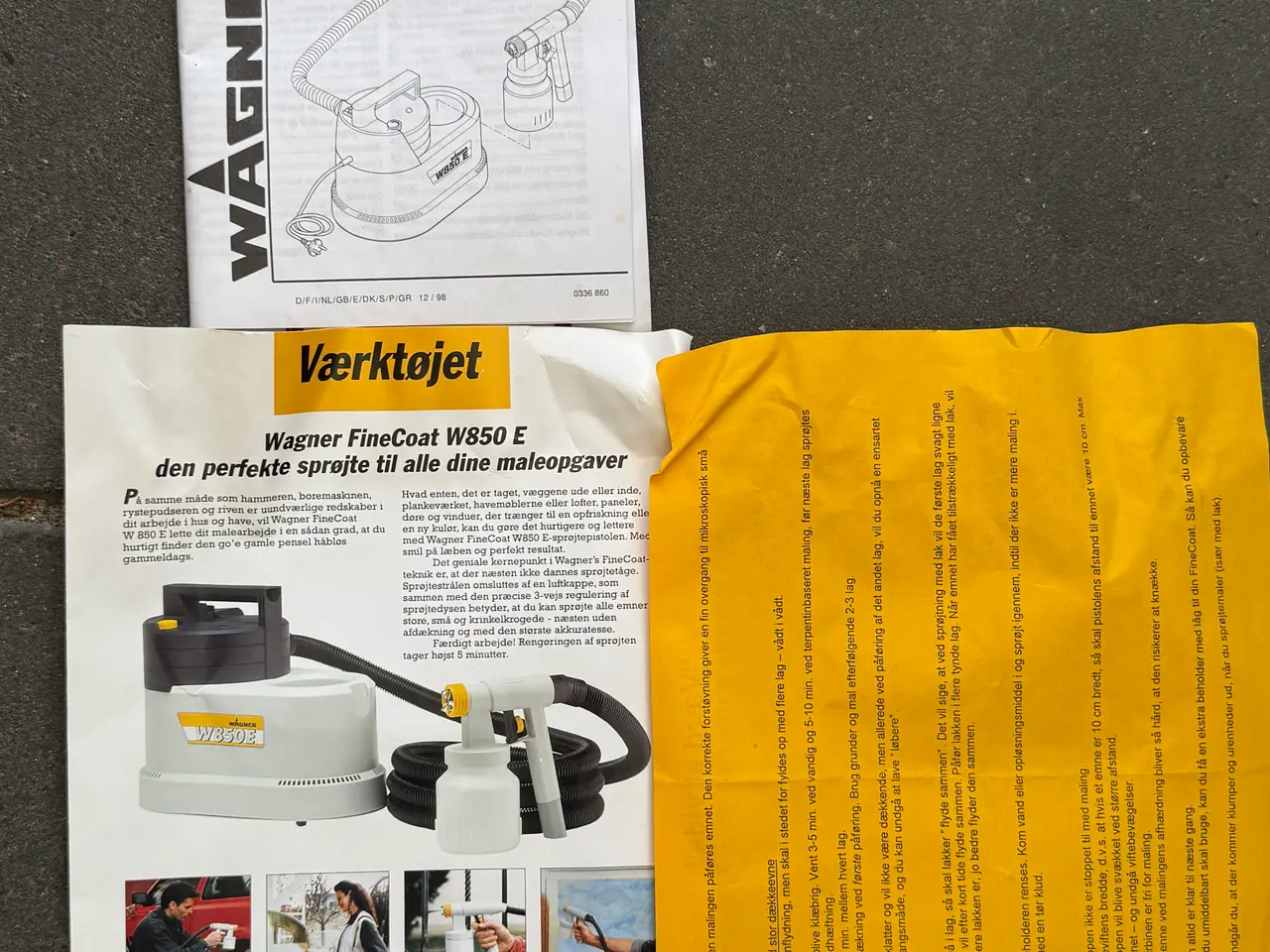 Billede 4 - Wagner W850E malersprøjte 700W brugt 1 gang