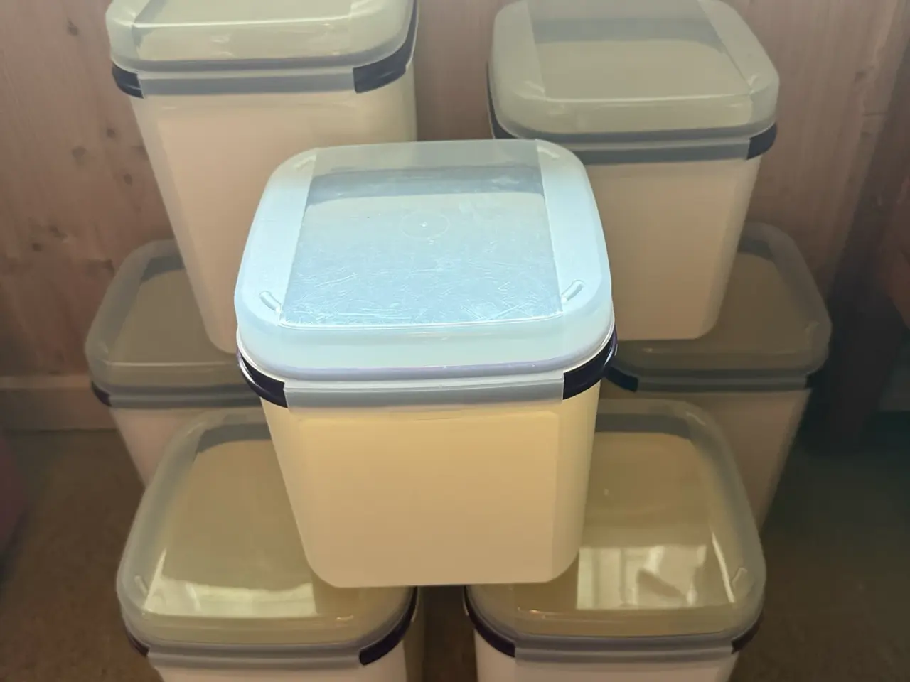 Billede 1 - 8 Tupperware opbevaringsbokse
