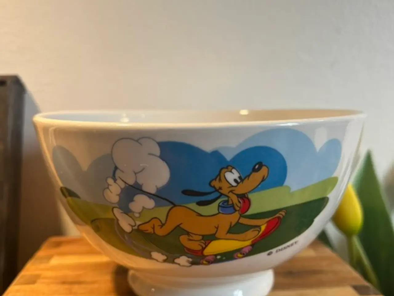 Billede 1 - Vintage Disney skål med Pluto – IPO/Cipa Italy
