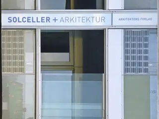 Solceller + arkitektur, Misser Berg (Red.)