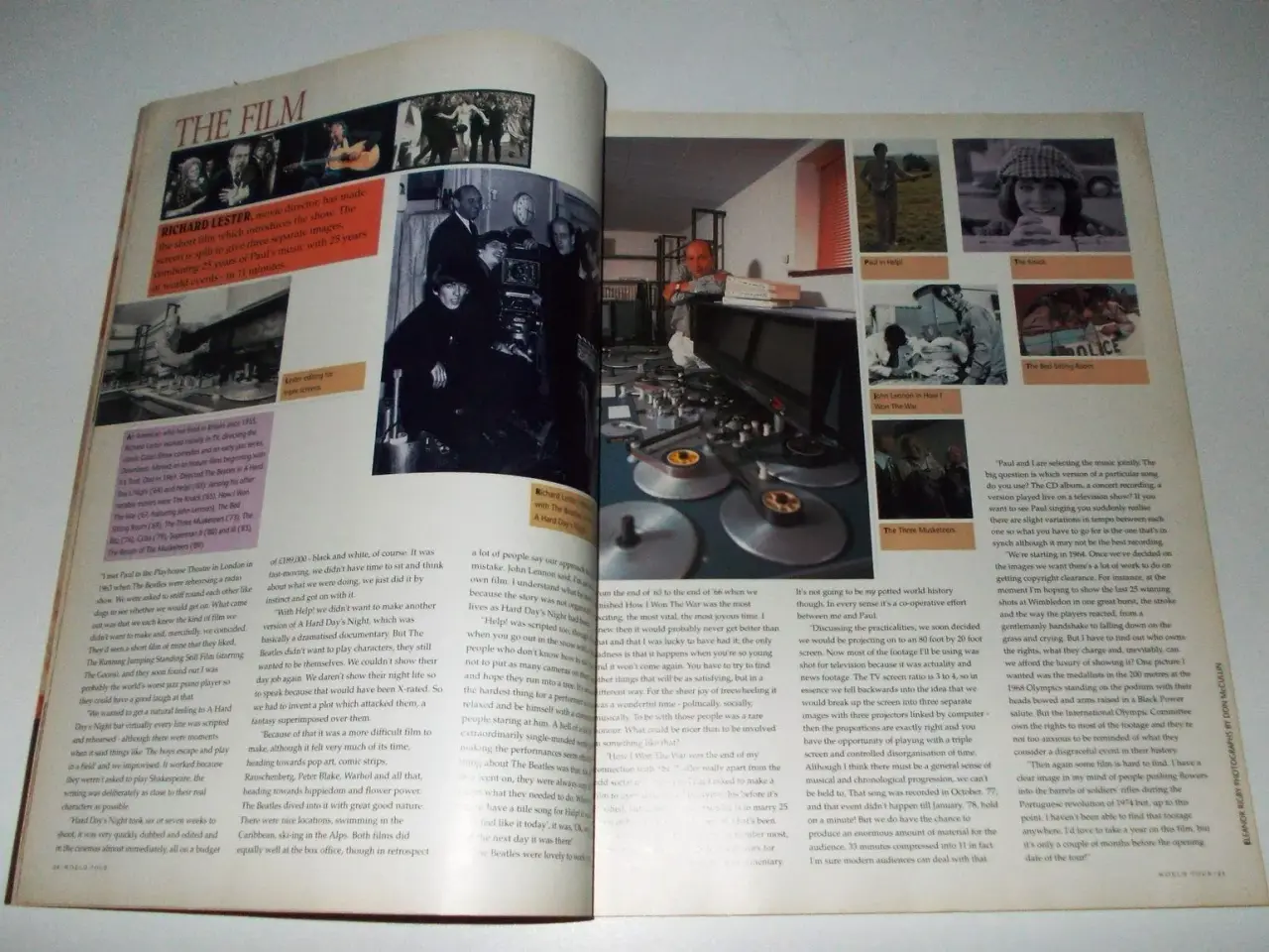 Billede 3 - Paul McCartney - World Tour booklet I