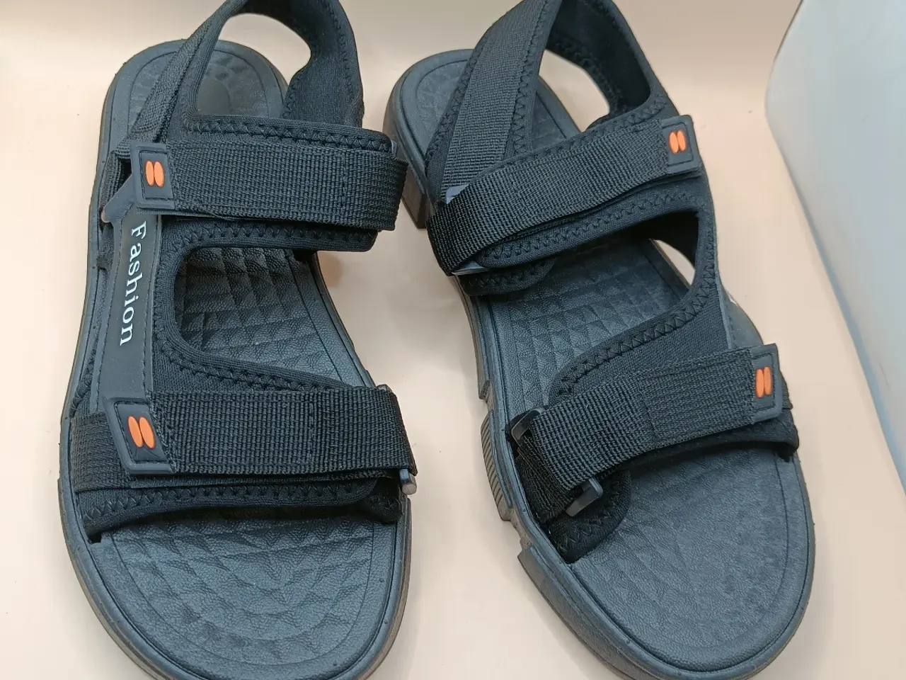Billede 7 - Fashion sort sandaler 43str