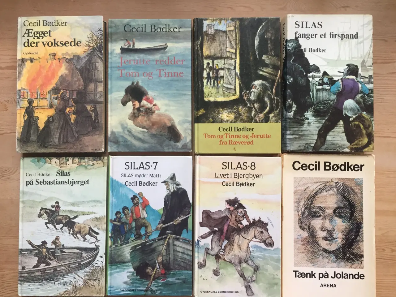 Billede 1 - 13 bøger af Cecil Bødker