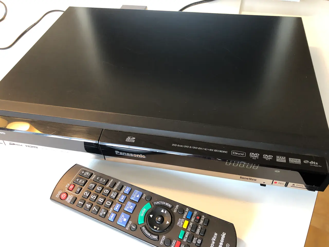 Billede 1 - Panasonic DVD afspiller/HDD optager